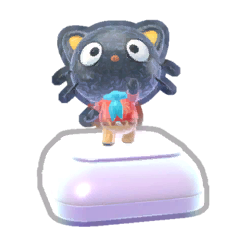 Shiny Chococat Pointing Figure