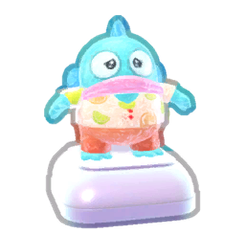 Shiny Hangyodon Bonk Figure