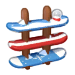 Snowboard Shelves