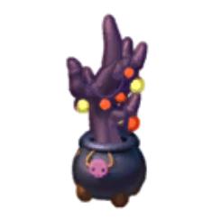 Spooky Celebration Cauldron Planter
