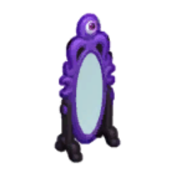 Spooky Standing Mirror