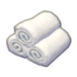 Steamy Rolled Towels