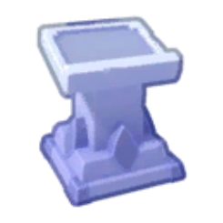 Stone Book Pedestal