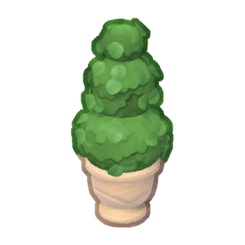 Tea Garden Potted Tiered Topiary