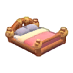 Tropical Double Bed