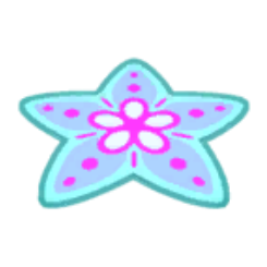 Under The Sea Starfish Rug