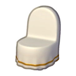 White Bow Chair