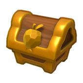 Decorative Golden Chest
