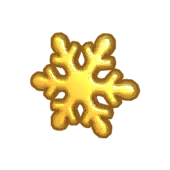 Gold Icy Trophy Piece