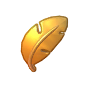 Gold Seaside Trophy Piece