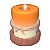Orange Candle