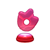 Red Power Crystal Decoration