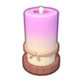 Tall Pink Candle