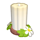 Tall Sunburst Candle