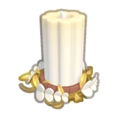 Tall Wheatflower Candle