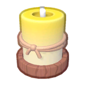 Yellow Candle