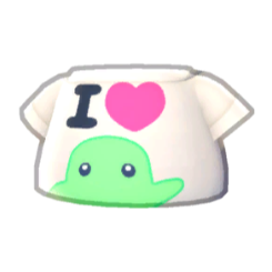 I Heart Green Nul Shirt Product Image