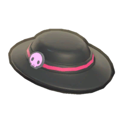 Kuromi Skull Ribbon Hat Product Image