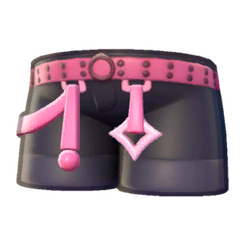 Kuromi Wide Belted Pants Product Image