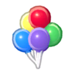 Rainbow Balloons Product Image