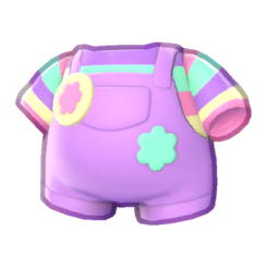 Plush Overalls Product Image