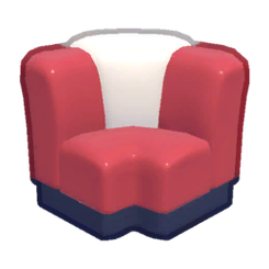 50s Diner Corner Booth Product Image