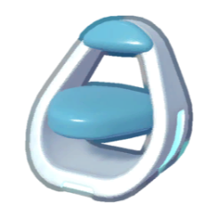 Futuristic Dining Chair Product Image