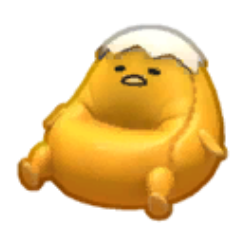 Gudetama Bean Bag Chair Product Image