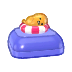 Gudetama Tube Figure Product Image