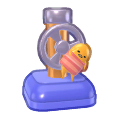 Gudetama Wheel Figure Product Image