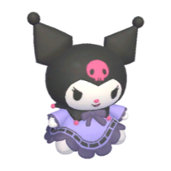 Kuromi Stuffie Product Image