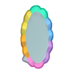 Pleated Mirror Product Image