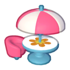 Round Umbrella Tables Product Image