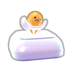 Shiny Gudetama Windy Figure Product Image