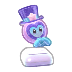 Shiny Tophat Heart Figure Product Image