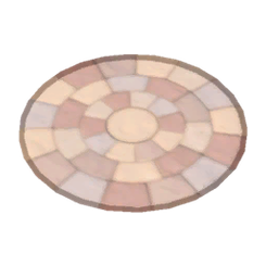 Small Tea Garden Stone Rug Product Image