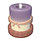 Gray Candle Product Image