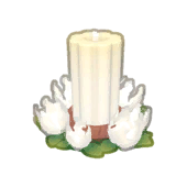 Tall Blazebulb Candle Product Image