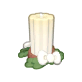 Tall Bowblossom Candle Product Image