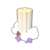 Tall Dreampuff Candle Product Image