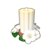Tall Hibiscus Candle Product Image
