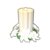 Tall Pinwheel Candle Product Image