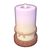 Tall White Candle Product Image